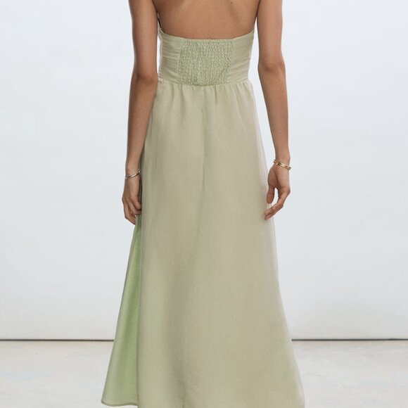 Mango Long Halter Neck Dress - Picture 2 of 4
